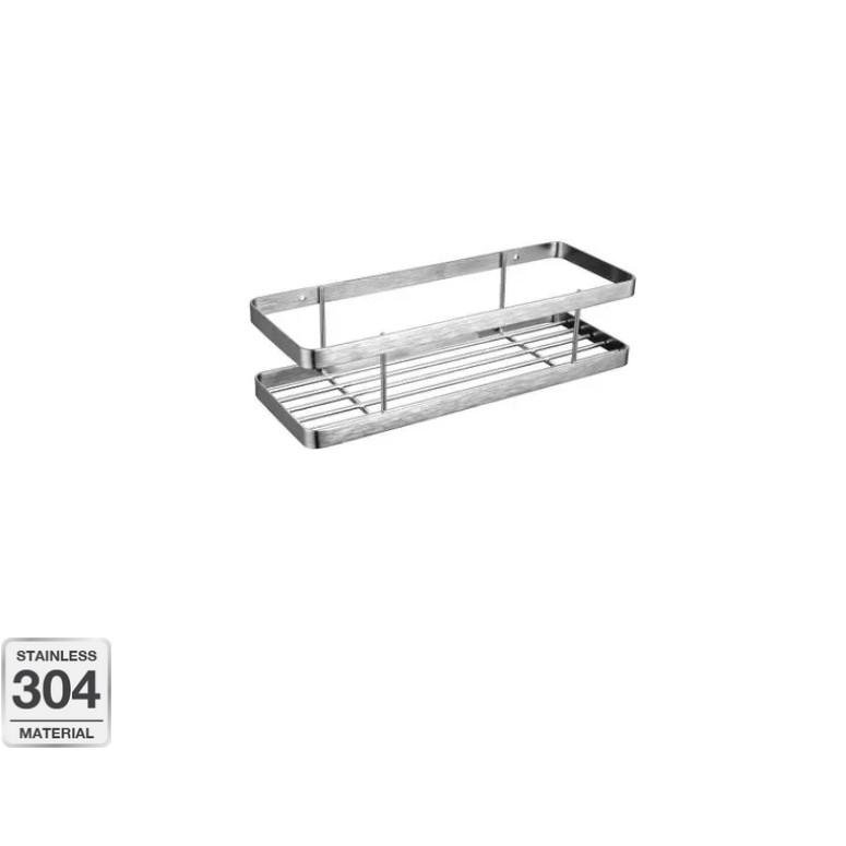 สินค้ามาแรง ตะแกรงวางของติดผนัง สเตนเลส 304 แบรนด์ EIDOSA รุ่น EI 6565216 สีซาติน