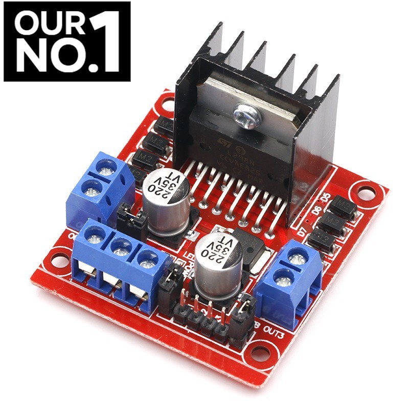 (1/3PCS)L298N Motor Driver Module, Motor Driver, Arduino มีในไทย พร้อมส่งทันที..inventor.th