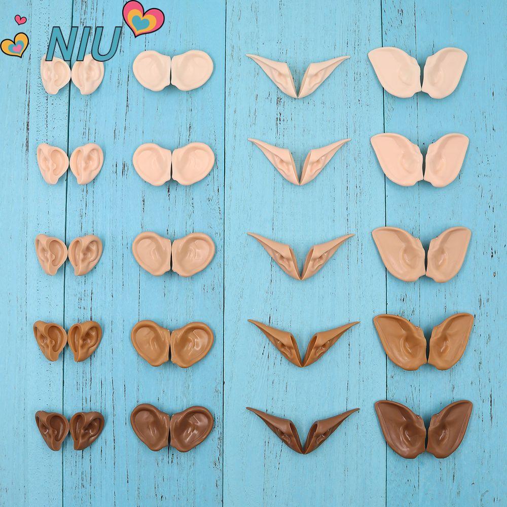 NIUYOUJS Ears Elf ตุ๊กตาธรรมชาติเทียมอุปกรณ์เสริม