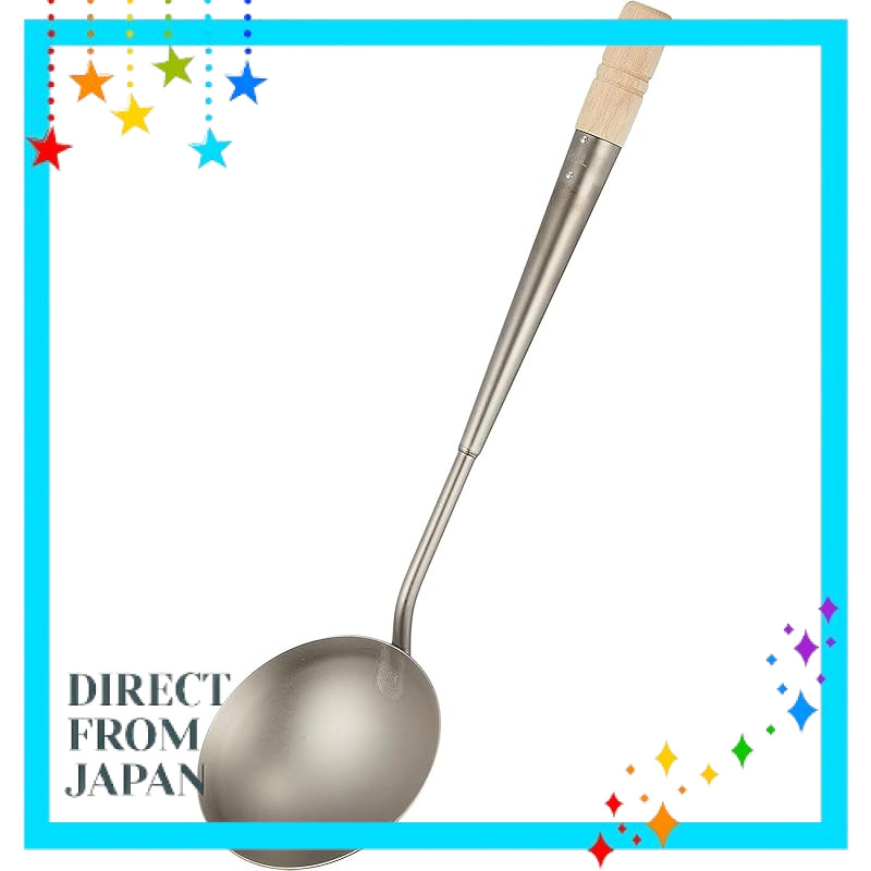 Rivert Light Kiwami JAPAN Iron Deep Frying Pan Wok 20cm to 30cm, Nitride Iron, IH Compatible, Rust-R