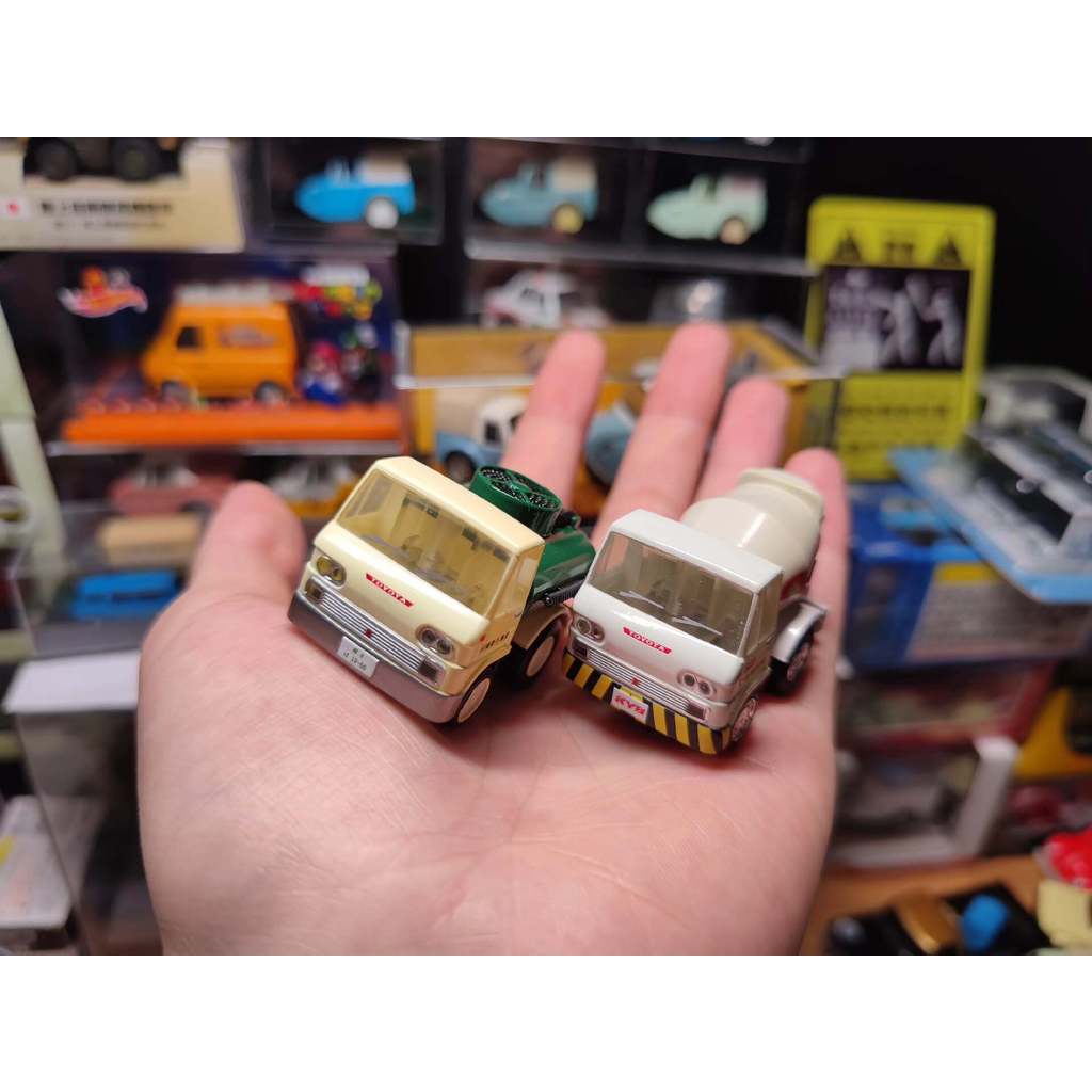 Choro q Sprinkler Truck choro q Engineering Truck choro q Cement Mixer Truck choro q Sweeper แกะ 2 แ
