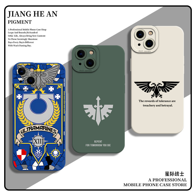 Warhammer 40k เหมาะสําหรับ iqooneo17 เคสโทรศัพท์ iqoo13pro Space Warrior 12 สินค้า 11s ซิลิโคน 11 คว