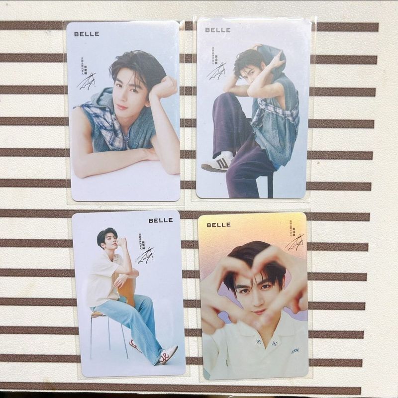 【พร้อมส่ง】belle x zhang linghe Zhang Linghe Baili Photocard สไตล์ใหม่ Photocard Spokesperson สินค้าจ