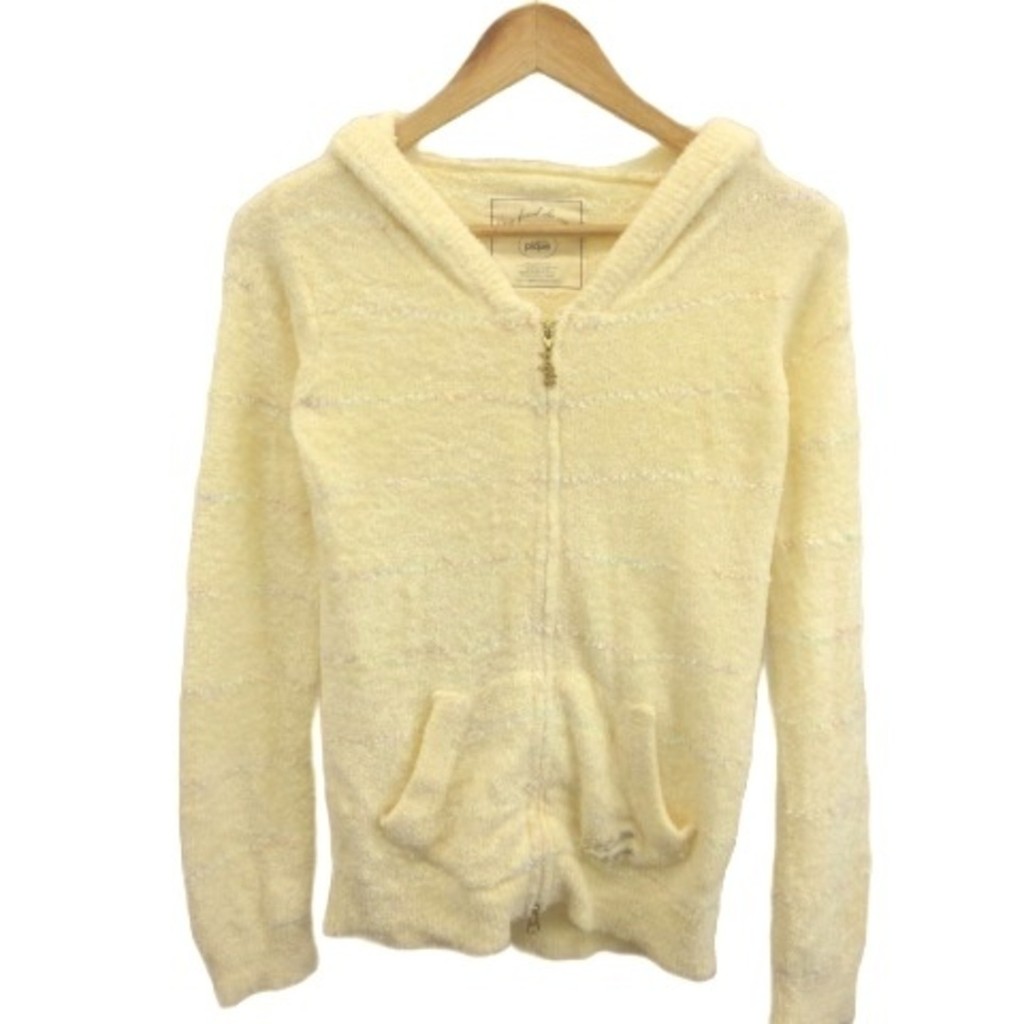 gelato pique Hoodie yellow Striped Direct from Japan Secondhand