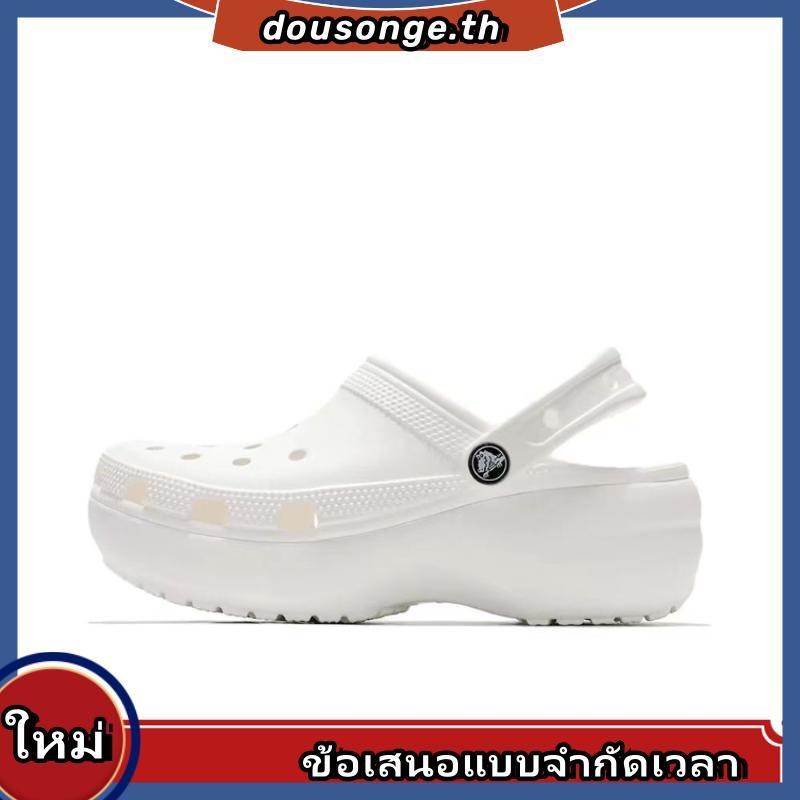 รองเท้าลำลองผู้หญิง CLASSIC PLATFORM CLOG รุ่น 2067502Y2 - BONE