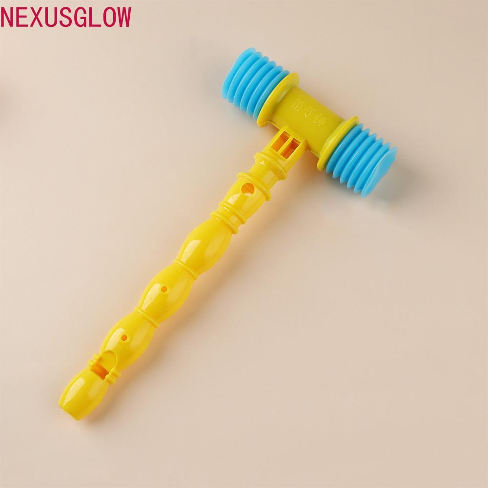 NEXUSGLOW ของเล่นเพื่อการศึกษาเครื่องดนตรีน่ารัก Vocal Knocking เด็กตลก Shaker