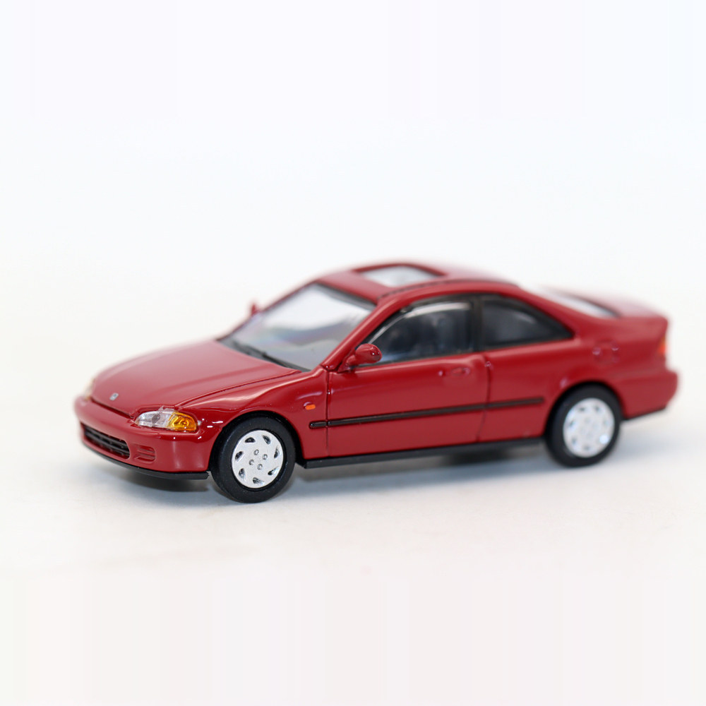 [คลังสินค้าพร้อม] Para 1 64 Alloy Car Civic Coupe Civic EJ1 Fifth Generation Sports Car Model Jewelr