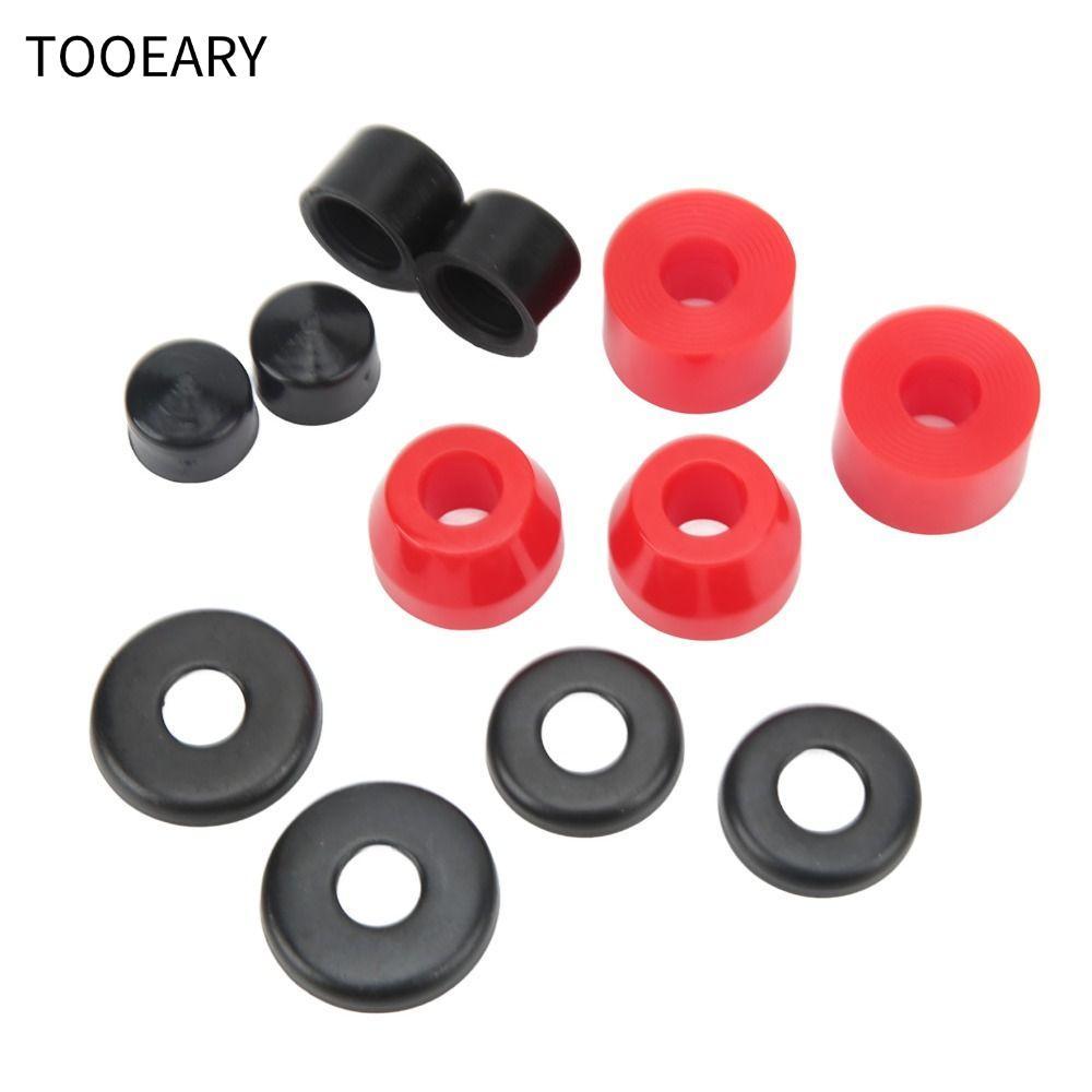 TAINAKARITSU Damping Bushings, 90A PU Skateboard Shock Kit, ทนทานน้ําหนักเบาสเก็ตบอร์ด Bushing Set ก