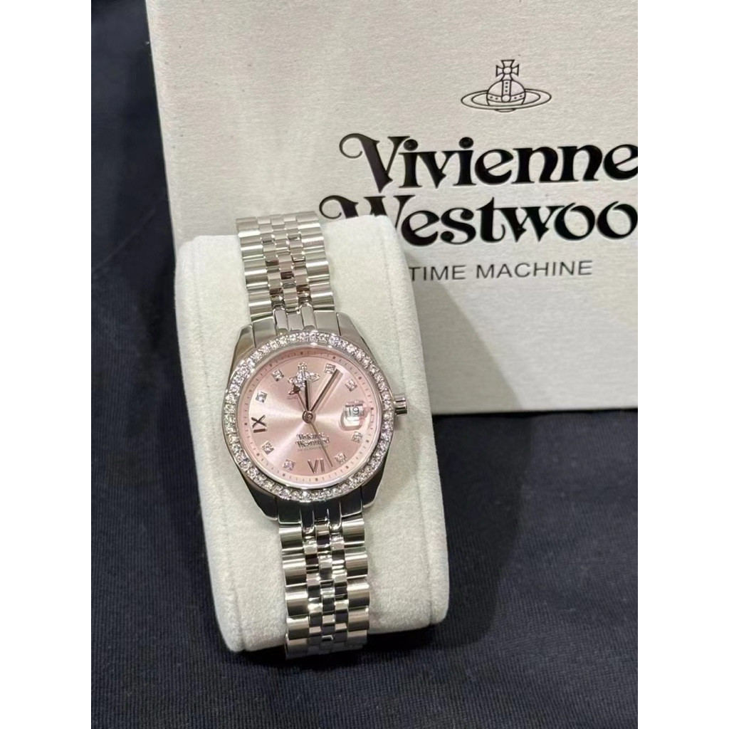 AUTHENTIC Vivienne Westwood VV317PKSL VV317LBLSL Ladies watch ราคา ถูกที่สุด ดีลบีเคเค แกลเลอรีภาพที่ 4
