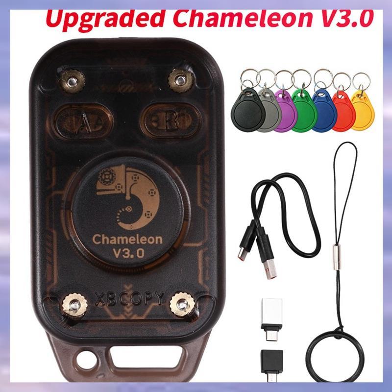 (VLO)Chameleon V3.0 RFID สมาร์ทชิป Reader + 7XUID พวงกุญแจสมาร์ทการ์ด Emulator ID IC 125K 13.56M แท็