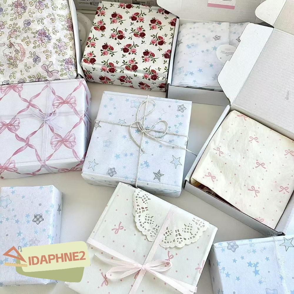 IDAPHNE2 10PCS Bowknot Sydney Paper, Cotton Texture Bowknot Design Hand-Kneed Paper, Occasion ห่อของขวัญดอกไม้ห่อ Hand-rubbed Cotton Paper Special Occasion