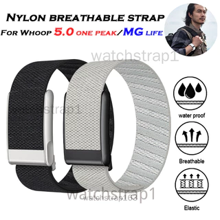 สายรัดไนลอนสําหรับ Whoop 5.0 สายนาฬิกา Loop Soft Bands ใช้งานร่วมกับ WHOOP ONE PEAK สายรัดข้อมือฟิตเนส Tracker Whoop Life ECG รัด