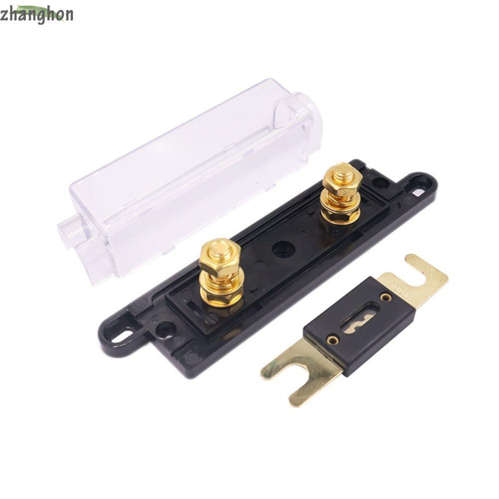 ZHANGHONG Fusible Link, ANL Bolt-on Fuse Holder, โปร่งใส 50A/80A/100A/250A/300A Fuse Holder Distribu