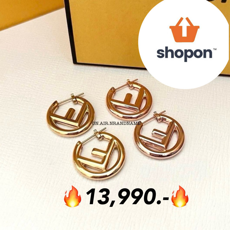 New fendi earrings ต่างหู รุ่นฮิต