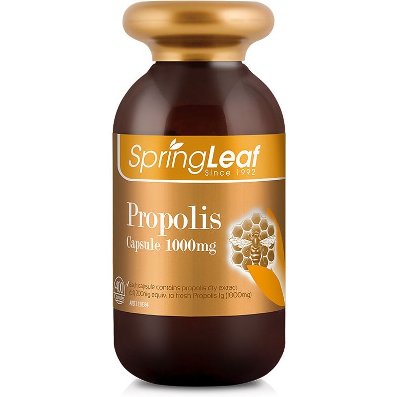 Australian Lvfu Black Propolis Capsules 1,000 มก. 400 แคปซูล Zengqiang Immune Strong Body Health Car