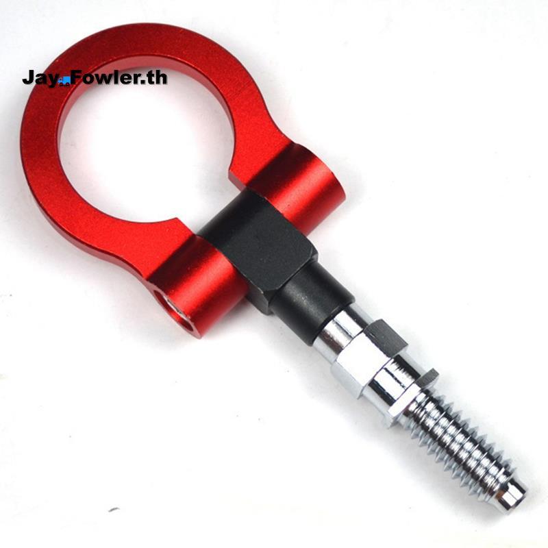[Jay_Fower]European Car Screw Tow Hook กันชนหน้า Traction Hook สําหรับ E30 E34 E36 E39 E46 9.5x1.6 ซ