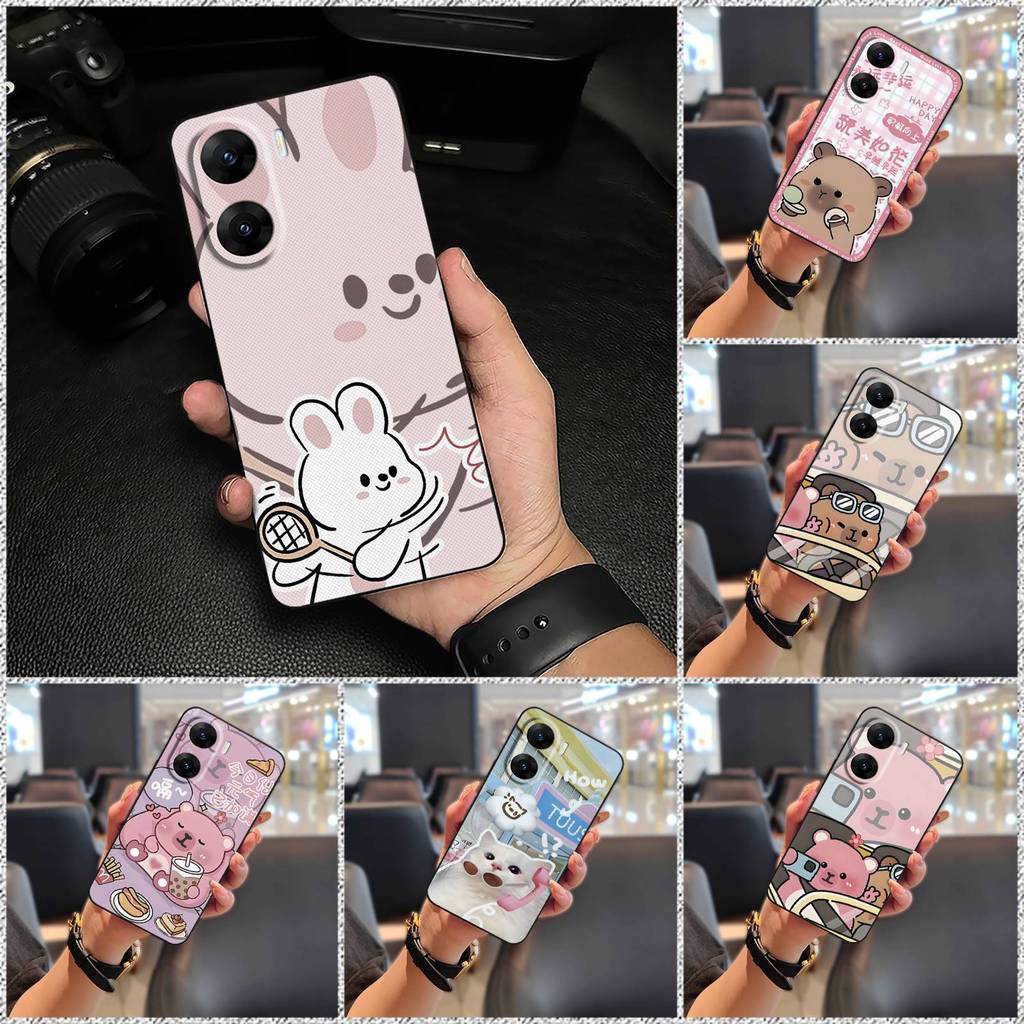 เคสโทรศัพท์ซิลิโคน Graffiti สําหรับ VIVO V29E india เต็มห่อทนทานกันกระแทกป้องกันฝุ่นฝาหลัง TPU การ์ต