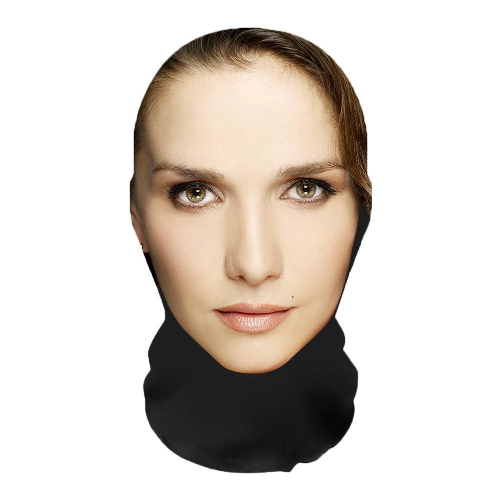 สมจริง Face Mask ตาข่าย Celebrity Balaclava หมวกหมวก Face Mask เครื่องแต่งกายสนุกคอสเพลย์แปลกใหม่ I0