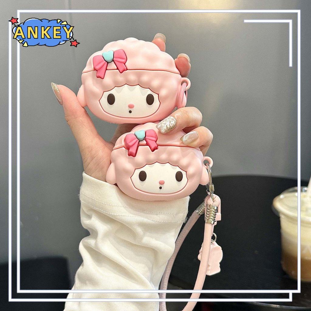 Case for Redmi Buds 5 Pro / 6 Pro / 6 Lite / 5C / Xiaomi Buds 5 Pro Silicone 3D My Melody pattern Cartoon Baseus Bowie M2s Pro Protective Cover Wireless Earbuds Shell TWS