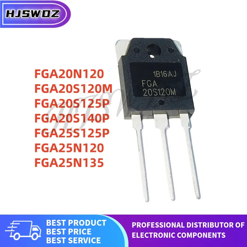5PCS FGA25N120 FGA25S125P FGA20N120 FGA20S125P FGA20S120M FGA20S140P FGA25N135 TO-3P Field Effect ทร
