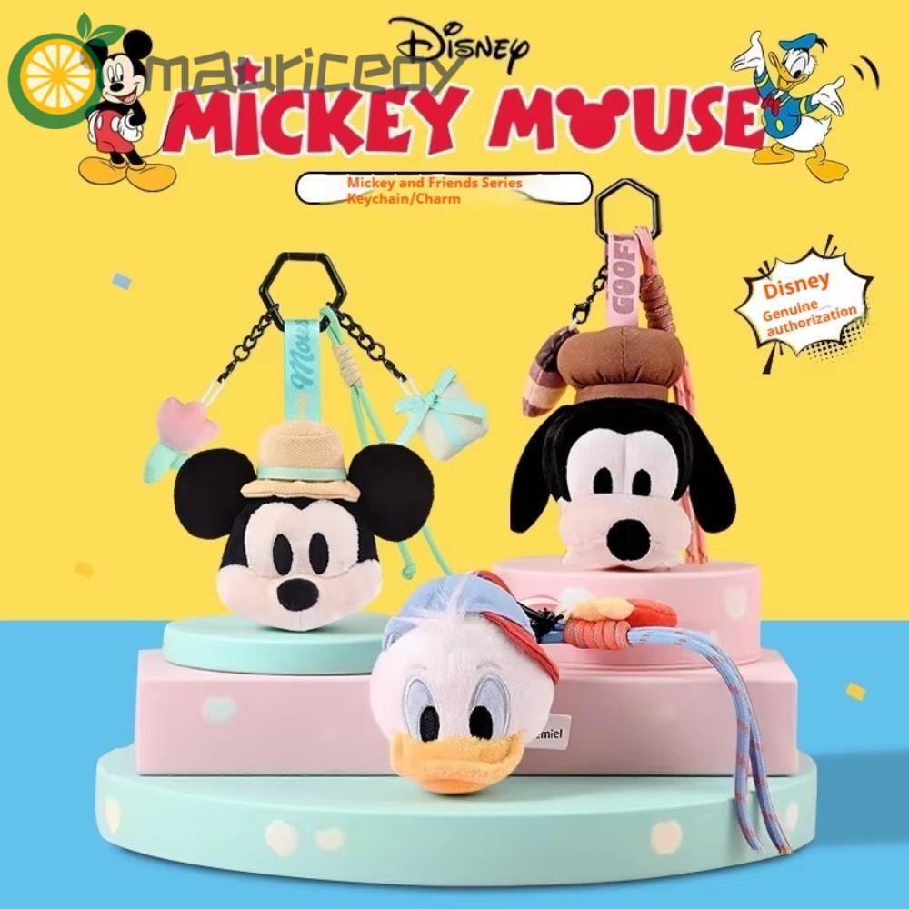 MAURICEOYA Mickey Mouse Family Plush Toy, Mickey Family Series Collectible Mickey Minnie Plush พวงกุ