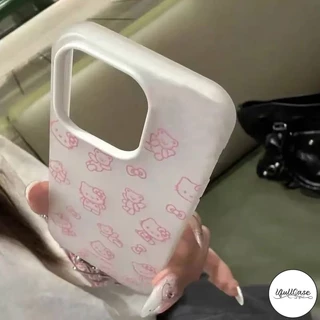 สำหรับ VIVO Y19s pro Y18 Y17s Y03 Y29 Y18E Y28s Y18s Y35 Y02 Y12 Y15 Y21T Y11 Y12i Y20 Y20A Y17กรณีดาวโบว์เค้กคิตตี้หมี