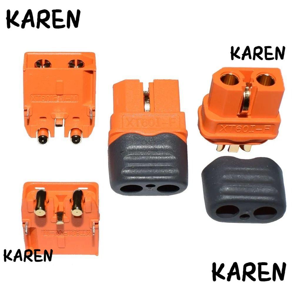 KARENGOODS XT60I-F XT60I-PW 2 + 1 ปลั๊ก,อุปกรณ์เสริมทองเหลือง 2 + 1 Connector สัญญาณ Pin ปลั๊กสัญญาณ