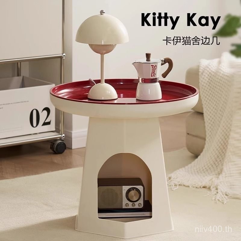 รอบ Influencer มุมโต๊ะกาแฟ Cat Litter ครีมที่ไม่ซ้ํากัน Creative สามารถเก็บห้องนั่งเล่นสไตล์ในครัวเร