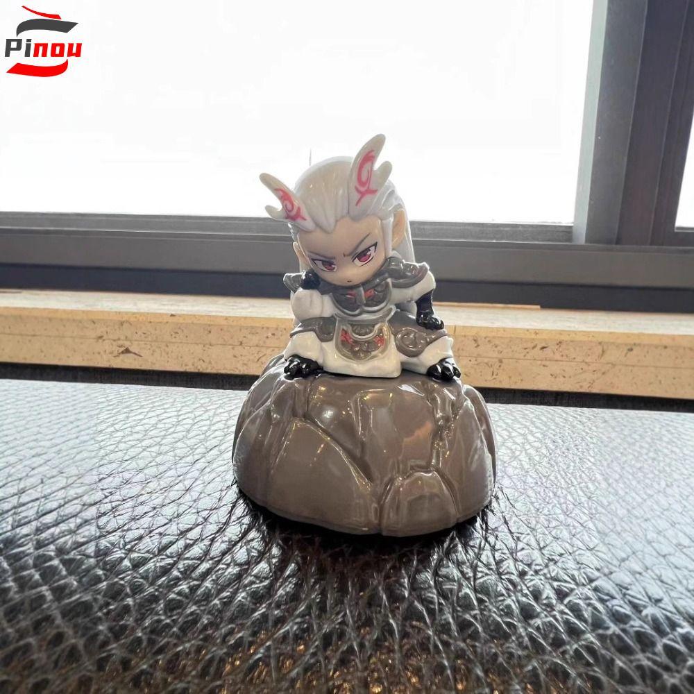 PINOU NeZha2 Action Figure, รุ่น Q Ao Bing NeZha2 ของเล่น,เครื่องประดับตุ๊กตา Ao Guang ตกแต่งโต๊ะพร้