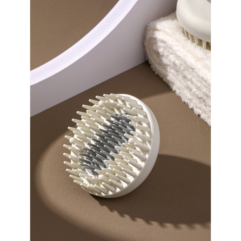 หวีสระผม แปรงสระผม konvy แปรงทําความสะอาดซิลิโคนญี่ปุ่น หวีป้องกันอาการคัน แชมพู เครื่องมือที่มีประโ