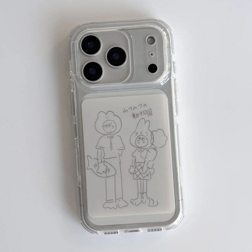 ตลก Bad Mess กับสาวเหมาะสําหรับ Apple 17PROMAX เคสโทรศัพท์ 16/15/14/13/12/11/XR เคสนิ่มเคสโทรศัพท์