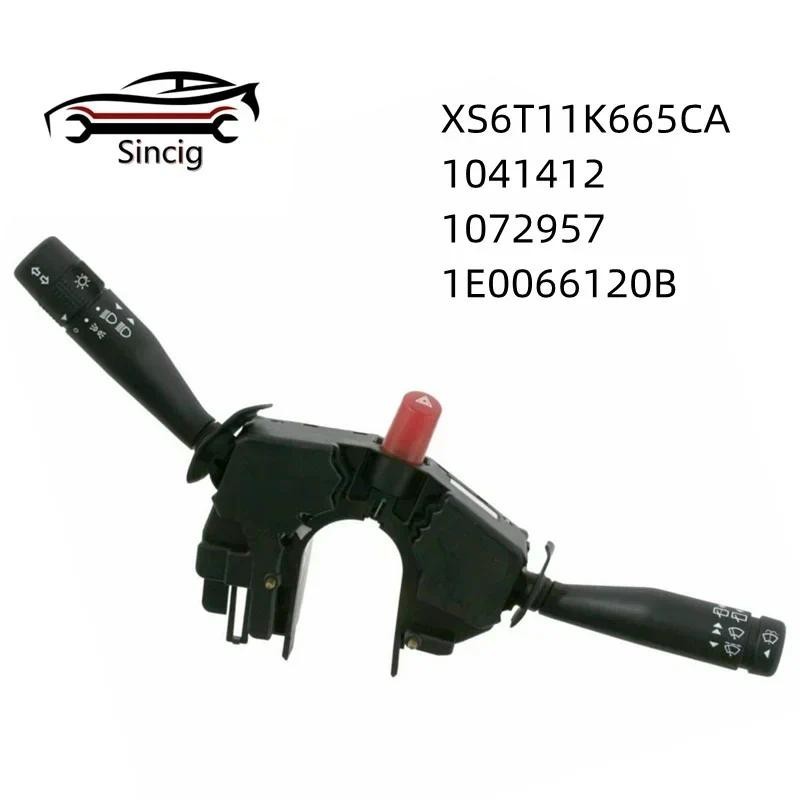 คอลัมน์รถ Wiper สวิทช์ไฟเลี้ยวสัญญาณสําหรับ Ford KA 99-07 FIESTA PUMA XS6T11K665CA 1041412 1072957 X