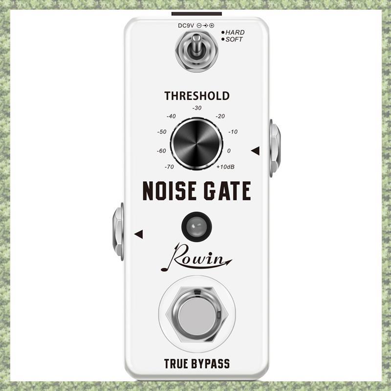 (K T) สําหรับกีตาร์ Noise Gate Pedal Dual Mode Noise Suppressor Pedal LEF-319