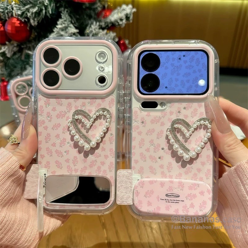 ดอกไม้น้อยน่ารักเคสโทรศัพท์สําหรับ iPhone 16 15 14 13 12 11 Pro Max X Xr Xs Max 7 8 Plus SE2020