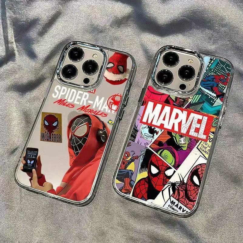 เคสโทรศัพท์ลายสไปเดอร์แมน ใช้ได้กับ iPhone 17 Air/16 Pro, 15 Pro Max,13/14 Plus/12/11Max นุ่มและกันกระแทกได้ดี ZTLYK0498
