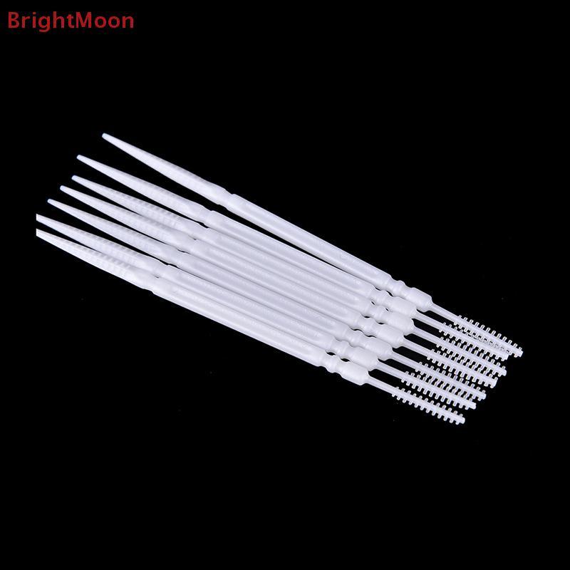 BrightMoon 1100 ชิ้นหยิบทันตกรรมพลาสติกสุขอนามัยช่องปาก 2 Way Inter แปรงฟัน Pick ราคา ถูกที่สุด ดีลบีเคเค แกลเลอรีภาพที่ 9