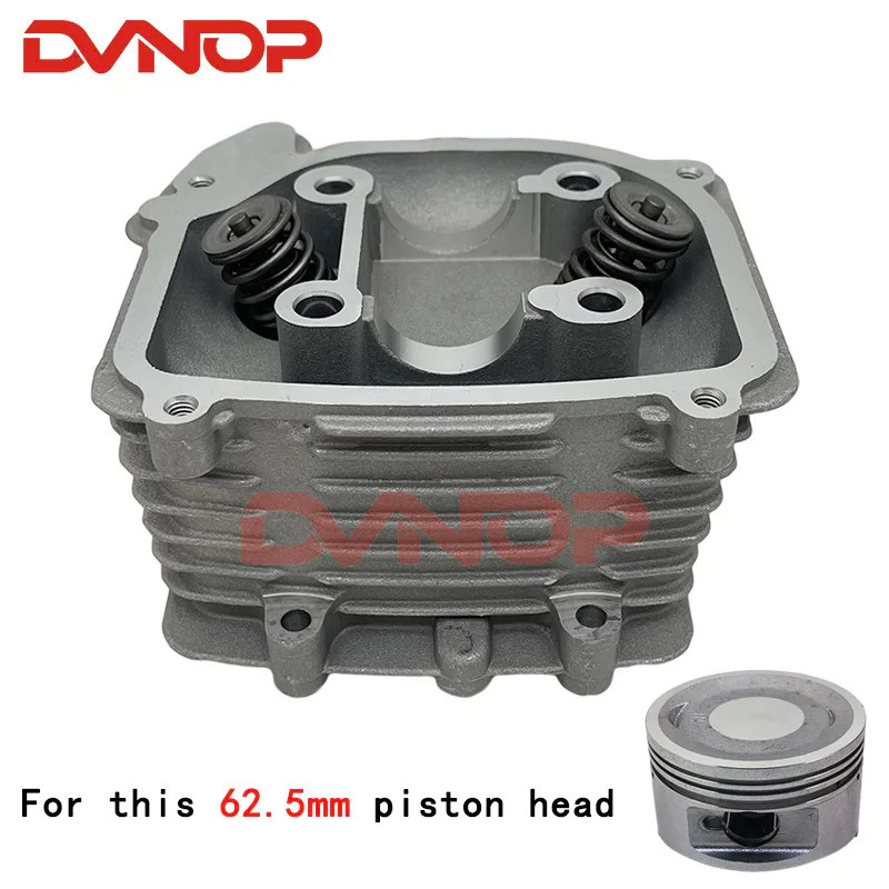 62.5 มม.ชิ้นส่วนเครื่องยนต์ชุดฝาสูบสําหรับ GY6 180cc 200cc 230cc ATV175 ATV200 ATV เครื่องยนต์รถออฟโ