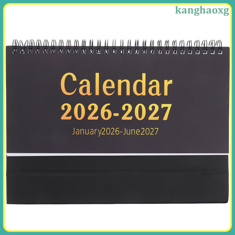ปฏิทินตั้งโต๊ะรายเดือน: Standing Desktop Planner - 2026-2027 ปฏิทินน่ารัก Desktop Decor สําหรับ Home