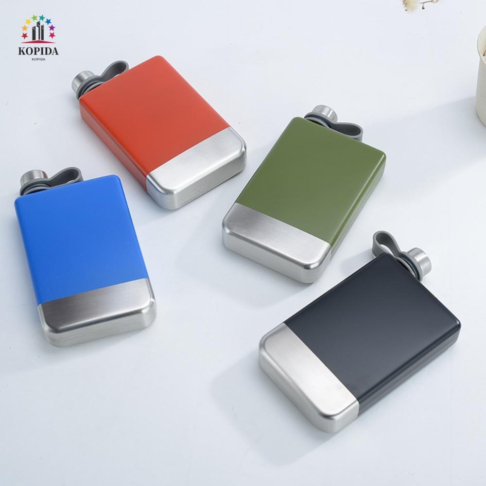 WILLIS Hip Flask, 9oz Unbreakable Liquor Flask, Drinkware สแตนเลสทนทาน Flagon วิสกี้