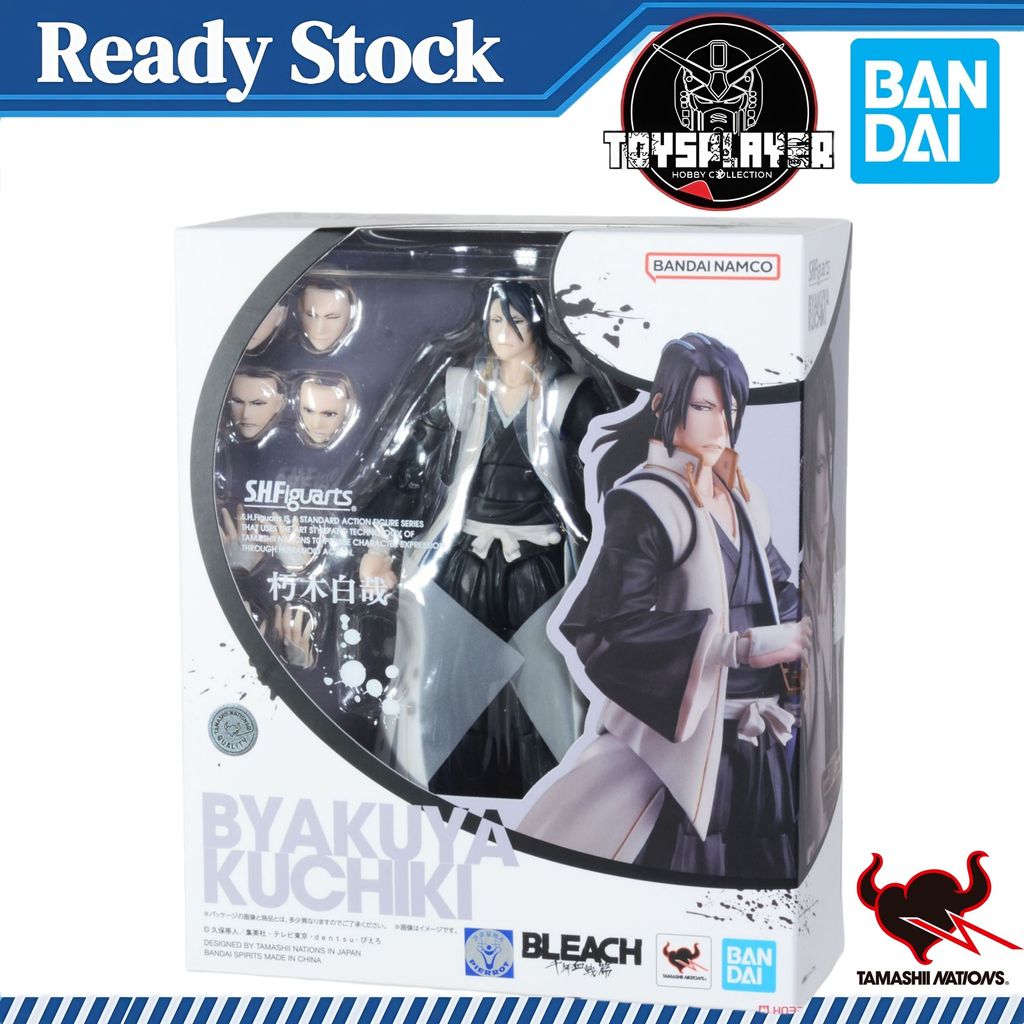 Bandai Tamashii S.H.Figuarts Byakuya Kuchiki Action Figure
