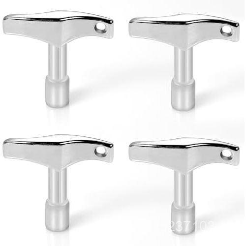 4pcs Drum Tuner Key, Drum Key Tool Drum Tuning Key Drill Bit Drum Key Tuner for Acoustic and Electro