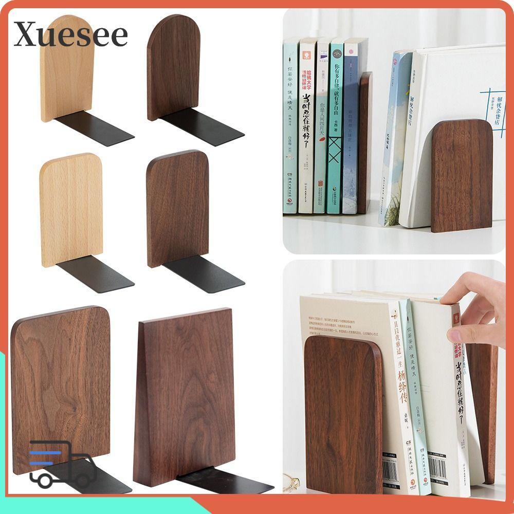 ซูซี ขาตั้งหนังสือ, ที่คั่นหนังสือแบบหนากันลื่น, ของขวัญชั้นวางหนังสือตั้งโต๊ะไม้คุณภาพสูง