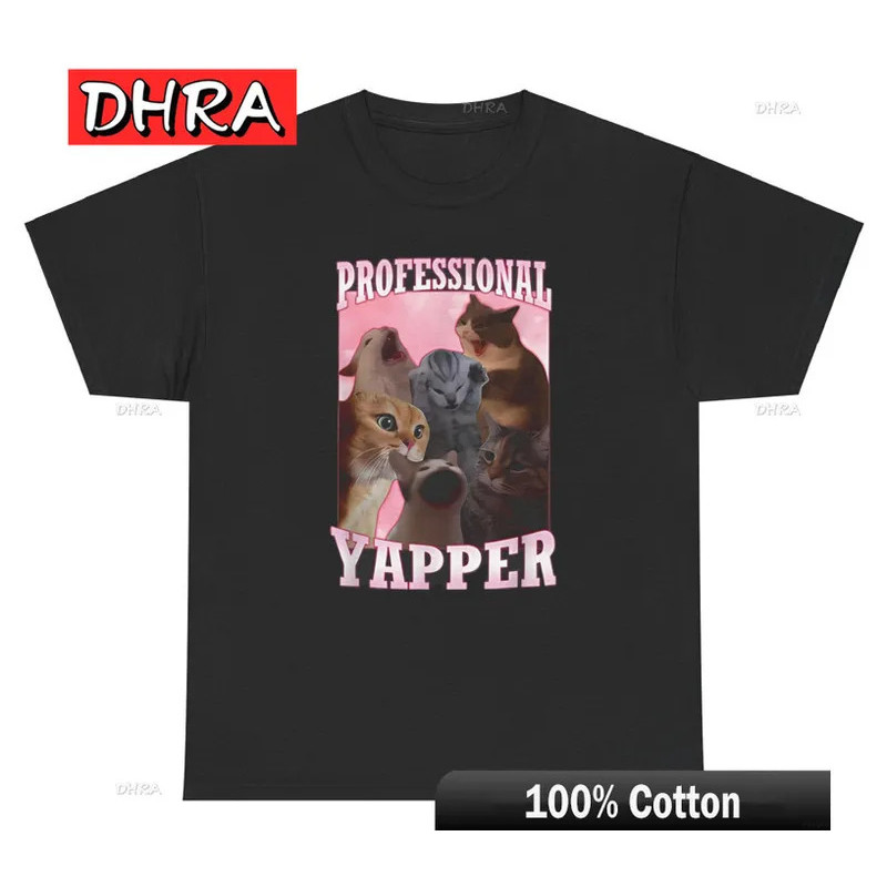เสื้อยืดสไตล์ขำขัน Yapper T พร้อมการออกแบบกราฟิกสดใส เหมาะสำหรับเป็นของขวัญวันเกิด COD