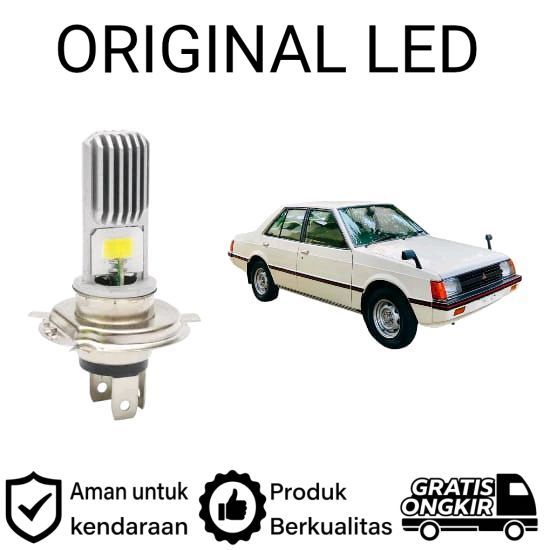 AM 2 ชิ้น H4 COB LED ไฟหน้าสําหรับรถยนต์ Mitsubishi Lancer SL