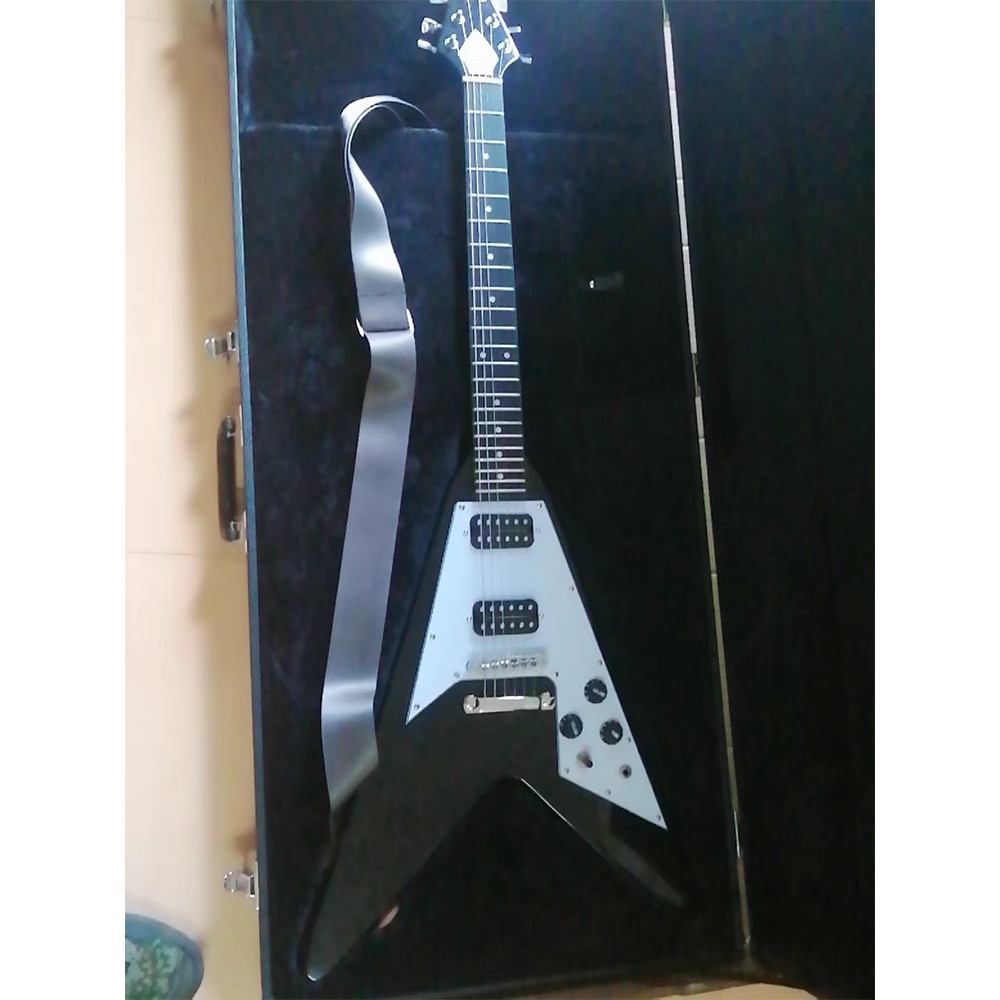 Epiphone Epiphone Flying v เคสกีตาร์ไฟฟ้ารูปทรงพิเศษระดับไฮเอนด์เคสในตัวเคสกีตาร์