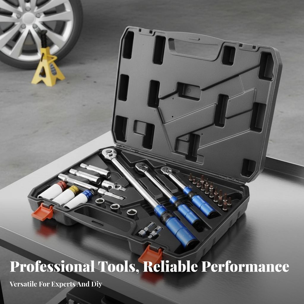 33 ชิ้น Chrome Vanadium Steel Force ประแจชุด Reversible Ratchet Adjustable Force ประแจชุด Double Ran