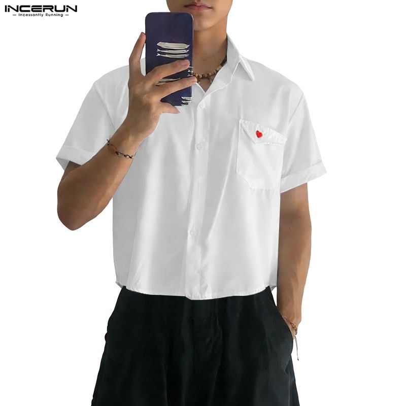 เสื้อเชิ้ตปักลายสำหรับผู้ชาย โดยINCERUN