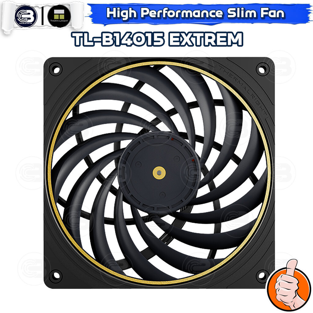 Thermalright TL-B14015 EXTREM Premium Slim Fan Case (size 140 mm.) ประกัน 6 ปี