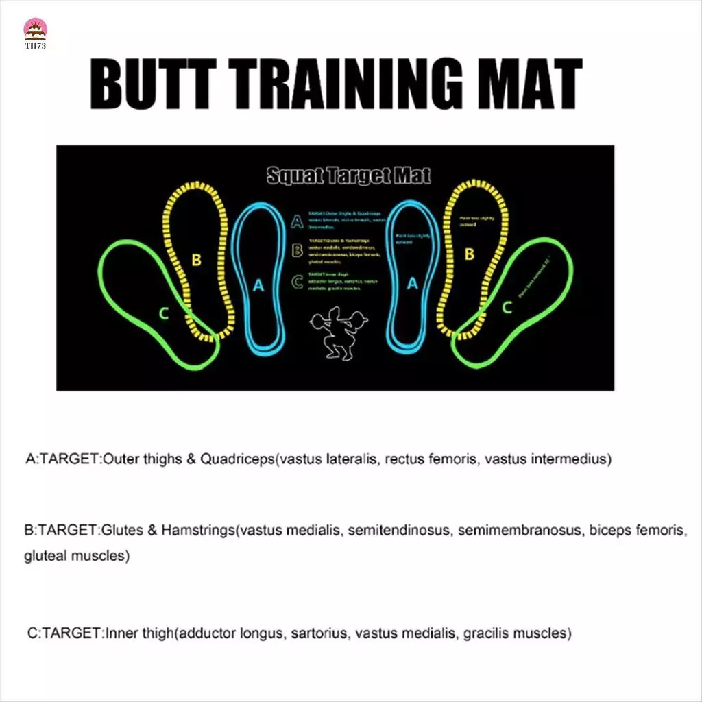 เสื่อรองเข่า Squat Assist Trainer Pad สำหรับฝึกสะโพกและยกน้ำหนัก thumbnail 5