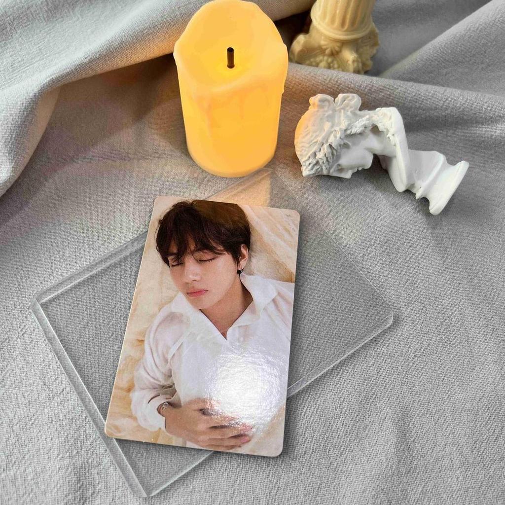 Bts BTS WVERSE อัลบั้มพิเศษ Tian Yuguo การ์ดเล็ก Kim Tae Hyun bts ของแท้